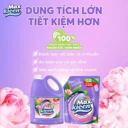 Thumbnail Combo Chai Lau Sàn 3.6kg + Túi Lau Sàn 3.6kg MaxKleen Ngàn hoa ngọt ngào 4