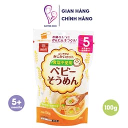 Thumbnail Mì somen tách muối Hakubaku Nhật Bản gói 100g bổ dưỡng an toàn cho bé từ 5 tháng 1