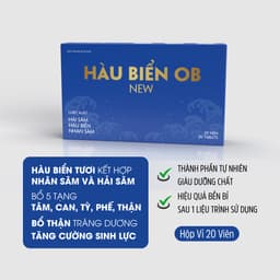 Thumbnail 2HOBN -Bộ 2 Hộp Hàu OB New Tăng Cường Sinh Lý Nam Giới, Chiết Xuất Oyster(Hộp 20v) - Grow Green AZ 2