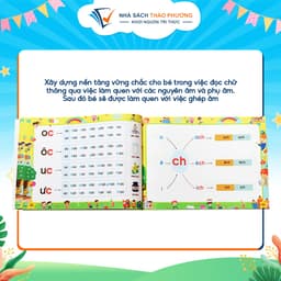 Thumbnail Sách - Tập đánh vần Tiếng Việt (Bí quyết giúp con đọc tiếng Việt thông thạo 4-6 tuổi) 3