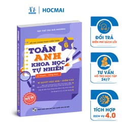 Thumbnail Lớp 6(Bộ Kết nối, Cánh diều, Chân trời) - Sách Sổ tay chinh phục kiến thức Toán - Anh - Khoa học tự nhiên lớp 6 - HOCMAI 1