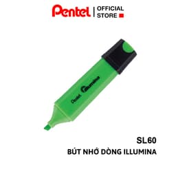 Thumbnail Bút Nhớ Dòng Illumina Pentel SL60 Nhiều Màu | Màu Mực Tươi Sáng Phản Quang Tốt 1