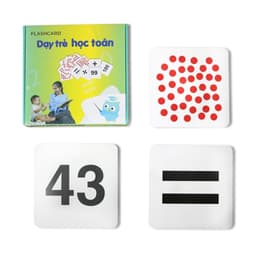 Thumbnail Flashcard Dạy Trẻ Học Toán Glenn Doman- Bộ 59 Thẻ Học Thông Minh Phát Triển Tư Duy Logic Cho Trẻ Từ 0-6 Tuổi 2