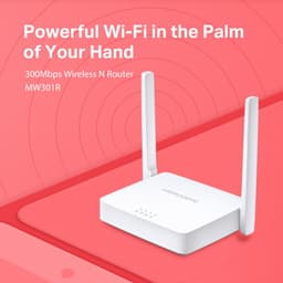 Thumbnail Bộ Phát Wifi Mercusys MW301R chuẩn N 300Mbps 4