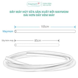 Thumbnail Dây Hút Sữa Unimom Thương Hiệu Maymom, Không Chứa BPA, An Toàn 100%, Vệ Sinh Dễ Dàng 4