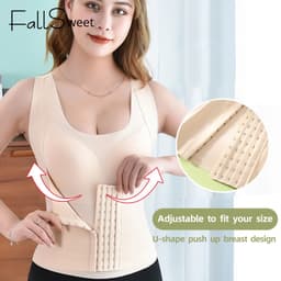Thumbnail Áo lót FALLSWEET định hình cơ thể 3 trong 1 không đường may dây chéo lưng 3