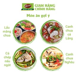 Thumbnail Gia Vị Canh Chua Barona 80g chay mặn dùng được, tươi ngon chuẩn vị không cần nêm nếm 4