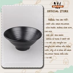 Thumbnail Tô nhựa Bam House chất nhựa Melamine cao cấp TND01 3