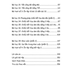 Thumbnail Sách - Từng bước chinh phục thế giới cờ vua - Tập 2 - Bài tập thực hành 4