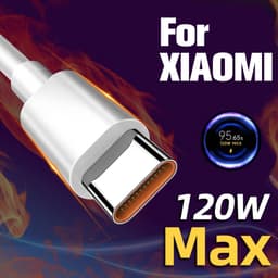 Thumbnail Dây cáp sạc FONKEN sạc nhanh 120w 6a cho Xiaomi Mi 12 11 10 9 Redmi note 11 black shark 4 5 3