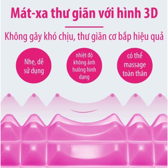Ảnh Con Lăn Yoga Massage Foam Roller Ống Trụ Xốp Tập Thể Thao Giãn Cơ Có Gai Roam Rollet Cao Cấp Chính Hãng Amalife 3