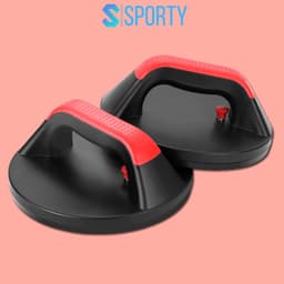 Thumbnail Bộ 2 khung chống đẩy xoay 360 độ SPORTY, thanh hít đất tập bụng và cánh tay chất liệu ABS YGW44 1