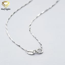 Thumbnail Dây chuyền bạc925 Huệ Ngân Dây mưa LMZ 2.0 3