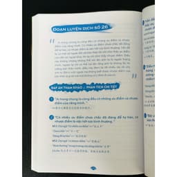 Thumbnail Sách - Phân tích đáp án các bài tập luyện dịch tiếng trung 3