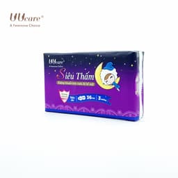 Thumbnail Băng vệ sinh UUcare Singapore Young Girl ban đêm 36cm 3 Miếng/Gói 4