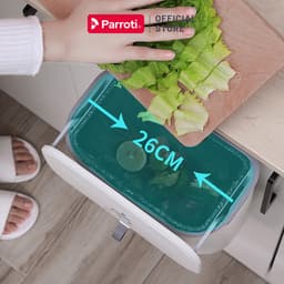 Thumbnail Thùng rác treo tủ bếp, thùng rác nhà tắm dán tường, có nắp đậy thông minh - Parroti Bin BN02 2