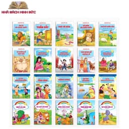 Thumbnail Sách - Bộ 20 Cuốn Truyện Cổ Tích - Truyện Kể Mầm Non - Ngụ Ngôn Aesop - Thần Thoại Hy Lạp - Song Ngữ Anh Việt 1