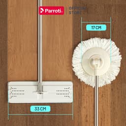 Thumbnail Cây lau nhà tự vắt thông minh, lau 360 độ, sàn nhà sạch khô nhanh, Bộ lau nhà có thùng  Parroti Pro PR01 4