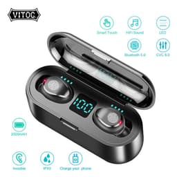 Thumbnail Tai nghe Vitog F9 TWS bluetooth 5.0 không dây tích hợp micro 2