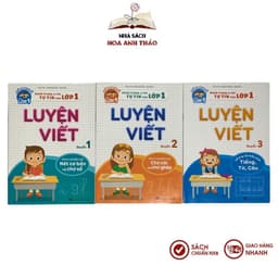 Thumbnail Sách - Luyện Viết Hỗ Trợ Bé Trong Quá Trình Tập Viết (Bộ 3 quyển) 1
