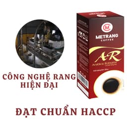 Thumbnail Cà phê Arabica Robusta (AR), cà phê pha phin nguyên chất - MêTrang Hộp 250g rang xay hút chân không 4