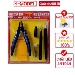Thumbnail Bộ Dụng cụ lắp ráp mô hình Gundam từ 5 đến 17 chi tiết X-MODEL 1