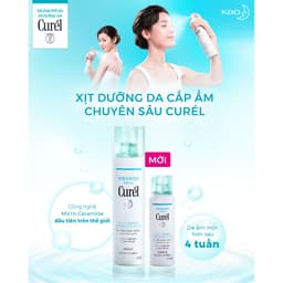 Thumbnail Xịt dưỡng da cấp ẩm chuyên sâu Curél Intensive Moisture Care Deep Moisture Spray 60g 3