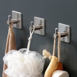 Thumbnail Móc INOX 304 Dán Tường Treo Đồ Đa Năng Sử Dụng Keo 3M Siêu Chắc - OENON 2