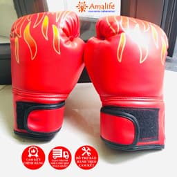 Thumbnail Bộ Đôi Găng Bao Tay Đấm Bốc Boxing Dành Cho Trẻ Em 5 -13 Tuổi Chính Hãng Amalife 2