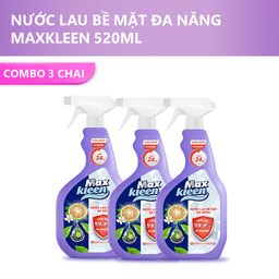 Thumbnail Combo 3 Chai Nước Lau Bề Mặt Đa Năng MaxKleen (520ml/chai) 3