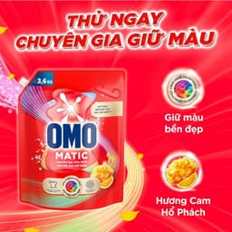 Thumbnail Nước giặt OMO Matic 4.1kg (Túi) 4