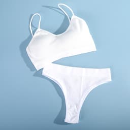 Thumbnail Bộ Áo Ngực Và Quần Lót Aijolen Không Gọng Cúp Ngực Phong Cách Thể Thao Hàn Quốc Cho Bạn Gái (Có Bán Lẻ) 2