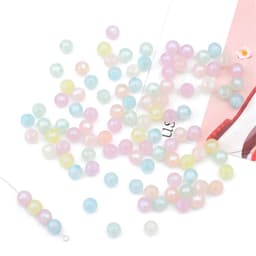 Thumbnail BEADIA Hạt xỏ lỗ Beadia bằng acrylic 6mm thời trang làm trang sức thủ công DIY 3