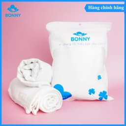 Thumbnail Set 2 Khăn Tắm Sợi Tre 4 Lớp Bonny Siêu Mềm Và Thấm Hút (Kích thước: 90x90Cm) 1