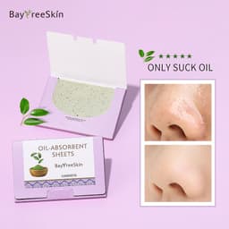 Thumbnail Bộ 100 Tờ Giấy Thấm Dầu Bayfree Vệ Sinh Dầu Nhờn Thừa Trên Da Mặt 1