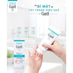 Thumbnail Combo làm sạch kép Sữa rửa mặt dạng bọt Curél 150ml và Gel tẩy trang Curél 130g 4