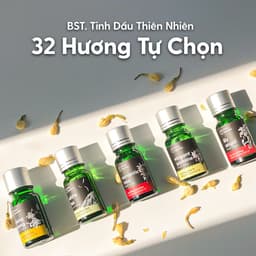 Thumbnail Tinh Dầu Xông Thơm Phòng 32 MÙI Thiên Nhiên HENY GARDEN Thư Giãn Organic Nguyên Chất 1