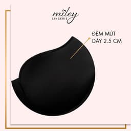 Thumbnail Áo Ngực Nâng Vừa Lưng Phối Ren Cánh Bướm Miley Lingerie 3