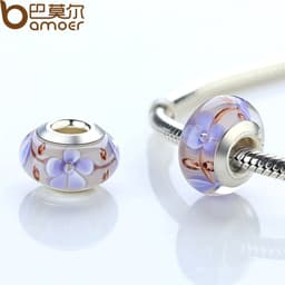 Thumbnail Hạt xỏ BAMOER bằng bạc thời trang để làm trang sức thủ công DIY 4