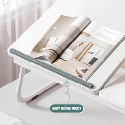 Thumbnail Bàn học gấp gọn IGA tùy chỉnh góc nghiêng giảm đau lưng mỏi mắt - GM55 2