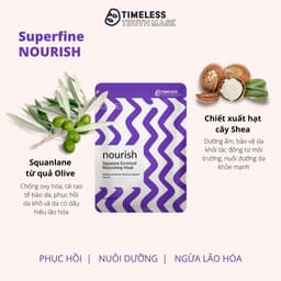 Thumbnail Mặt nạ sợi tơ siêu nhẹ phục hồi và nuôi dưỡng da Squalane Timeless Truth Mask (Hộp 5 miếng x 30ml)) 1