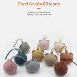 Thumbnail Hộp đựng núm ti ngậm mọc răng MAMIMAMIHOME bằng silicone tiện lợi cho bé 2