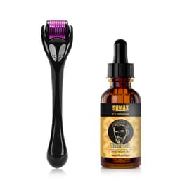 Thumbnail Bộ tăng trưởng râu 30ml Con lăn râu Dầu tăng trưởng râu nam với con lăn râu Con lăn Microneedle 2