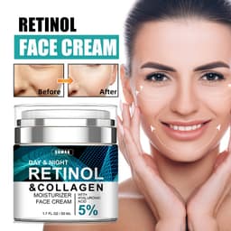 Thumbnail RUOALL Kem Retinol Chứa Axit Hyaluronic Collagen Giúp Dưỡng Ẩm Nâng Cơ Mặt Chống Lão Hóa Và Nếp Nhăn Cho Nam Và Nữ 50G 2