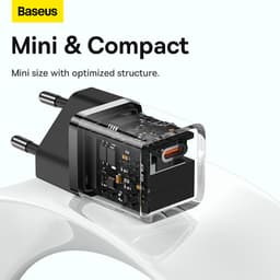 Thumbnail Củ sạc nhanh Baseus GaN USB Type C PD 30W thích hợp cho iPhone Xiaomi 2
