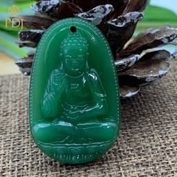 Thumbnail Mặt phật bản mệnh A Di Đà - tuổi Tuất, tuổi Hợi - tặng kèm dây dù đeo và hộp đựng - M000086 - Trang sức PDJ 2
