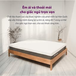 Thumbnail NỆM MEMORY FOAM Cao Cấp SAMICK COSY của Hàn Quốc - Nệm êm và thoáng mát 1