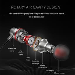 Thumbnail Tai nghe nhét tai EVEBOT Hifi có dây chống tiếng ồn chất lượng cao chuyên dụng 4