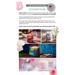 Thumbnail Nến Ly Sáp Đậu Nành Goose Creek 200g từ Yankee Candle (Nhiều Mùi) 1