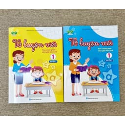Thumbnail Sách - Vở luyện viết lớp 1 theo chương trình sách giáo khoa mới 2021 - Kết nối tri thức (2 quyển) 1